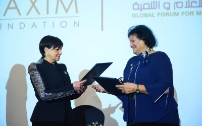 Protocol signed by Naglaa Elsahar and Mona Elsaghir representing two foundations Maxim and GFMD