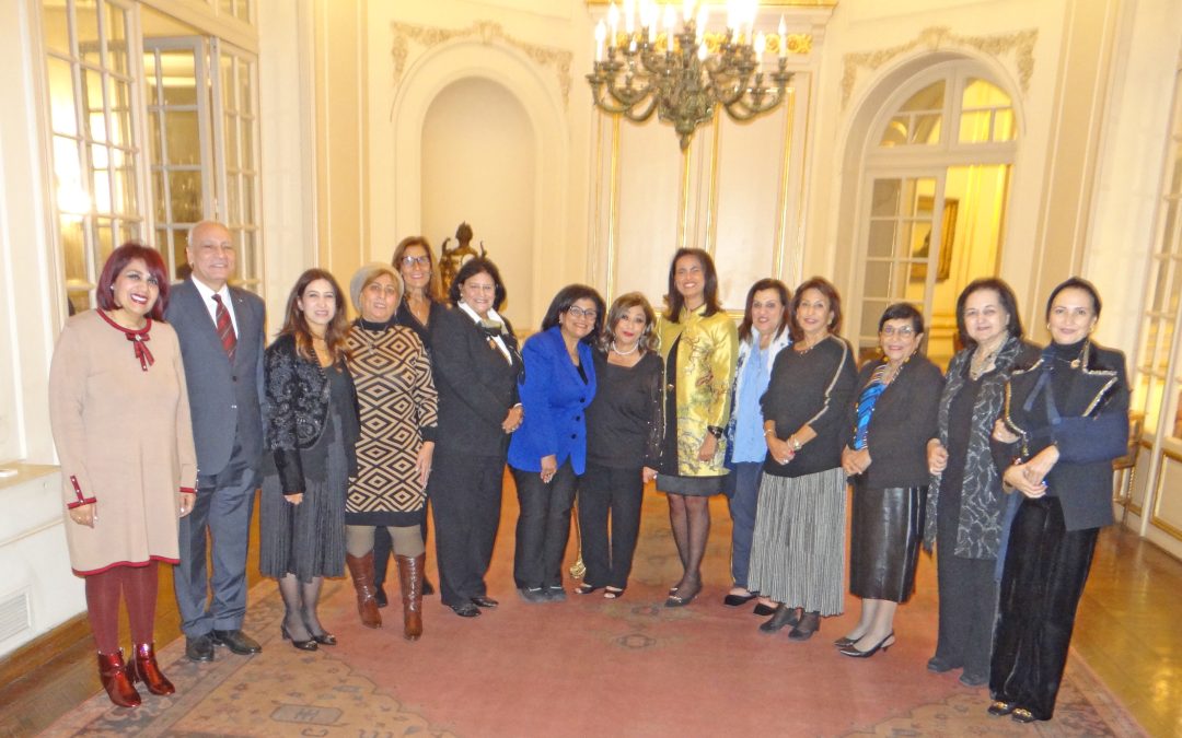 In a special gesture of appreciation, we celebrate today an exceptional figure Ambassador MONA OMAR
